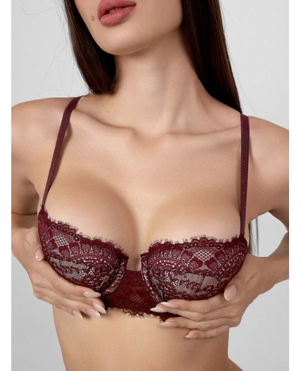Бюстгальтер бургундское вино