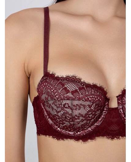 Бюстгальтер бургундское вино