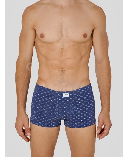 Трусы узор на джинсовом +джинсовый