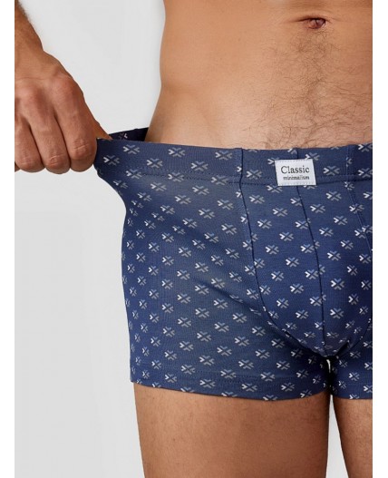 Трусы узор на джинсовом +джинсовый