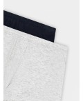 Трусы т.синий +серый меланж 4306А