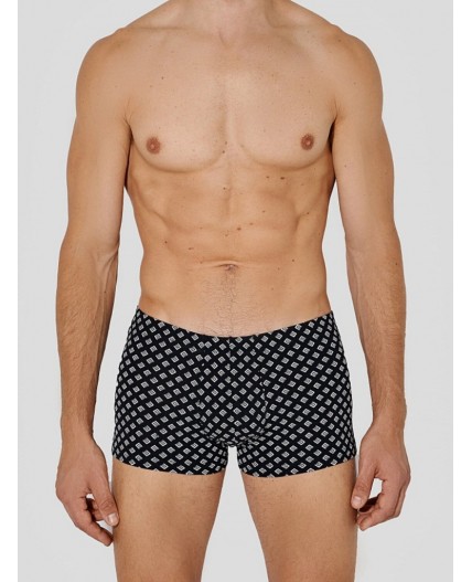 Трусы узор на черном