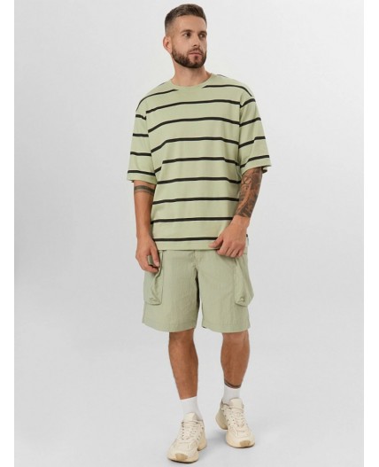 Шорты дымчатая мята