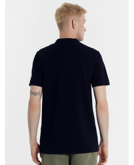 Футболка двухцветный черный