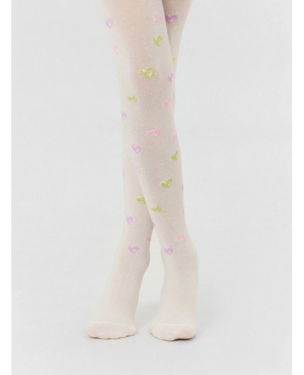 Колготки молочный