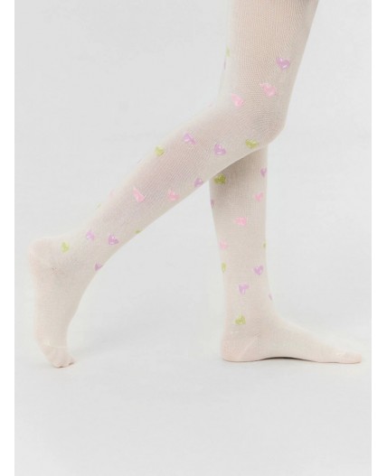 Колготки молочный