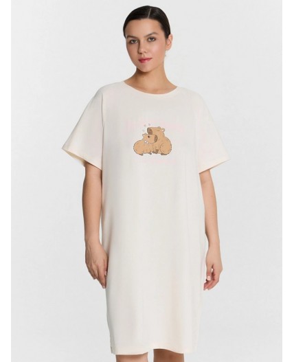 Сорочка цветочная роса +печать