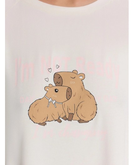 Сорочка цветочная роса +печать