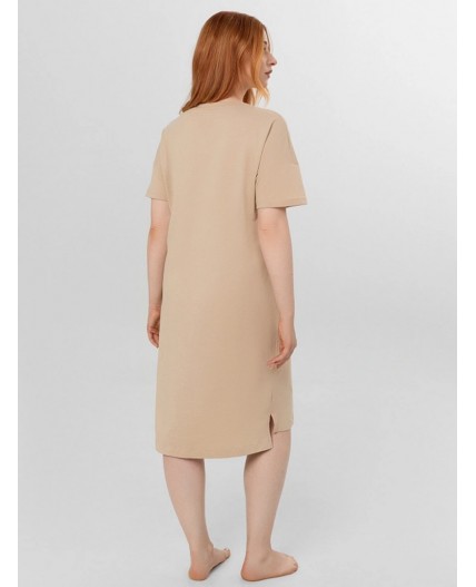 Сорочка песочный +печать