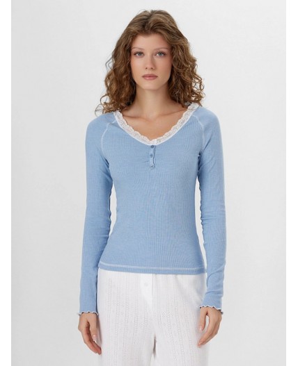 Джемпер т.голубой