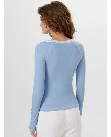 Джемпер т.голубой