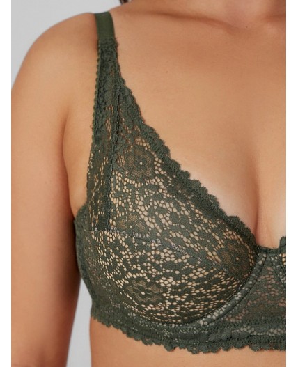 Бюстгальтер хаки