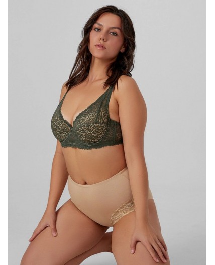 Бюстгальтер хаки