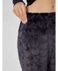 Брюки домашние серые сердечки