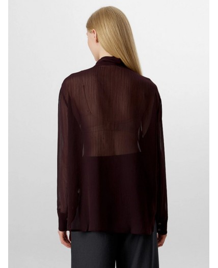 Блузка коричневый