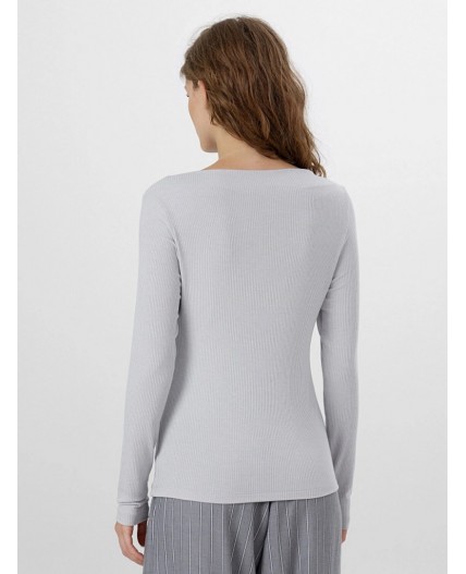 Джемпер серый меланж 4306-А-1