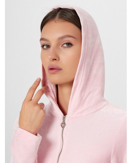 Толстовка розовый нектар