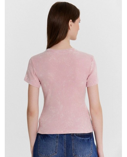 Футболка пыльный розовый