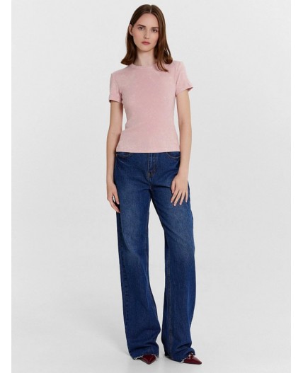 Футболка пыльный розовый