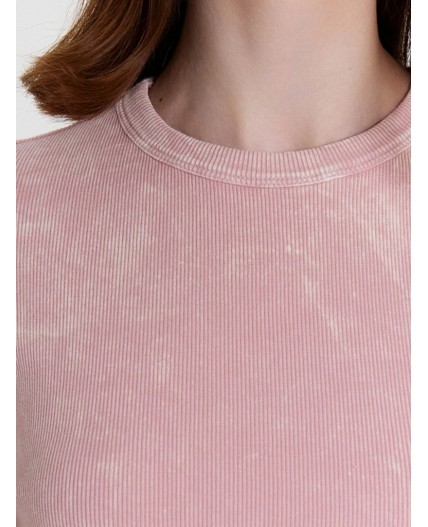 Футболка пыльный розовый