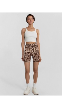 Шорты леопард