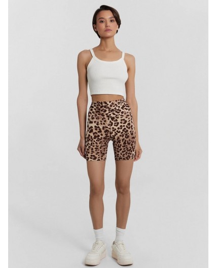 Шорты леопард