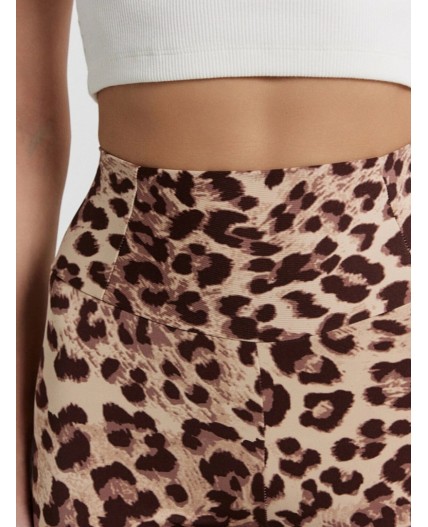 Шорты леопард
