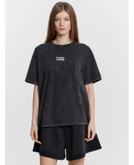 Футболка черный +печать3