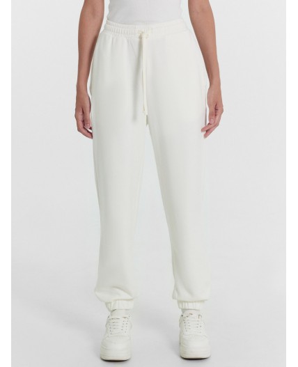 Брюки молочный