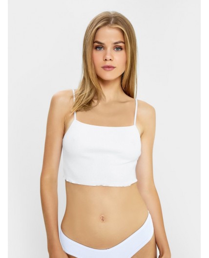 Топ белый