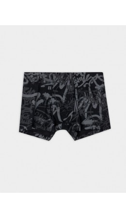 Трусы граффити на черном