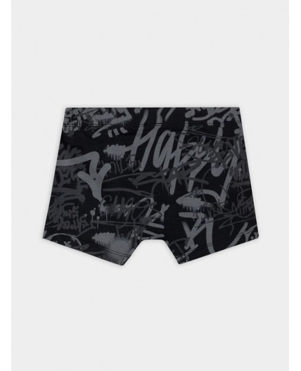 Трусы граффити на черном