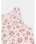Комплект розовый леопард
