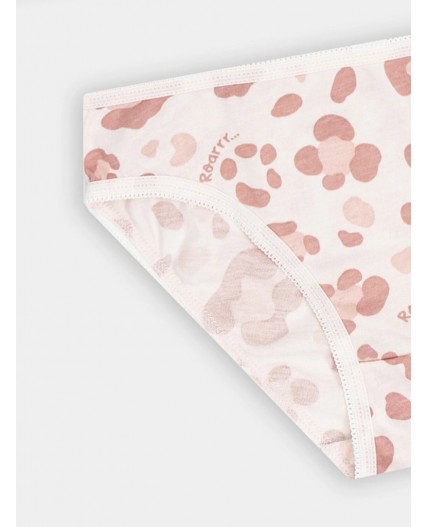 Комплект розовый леопард