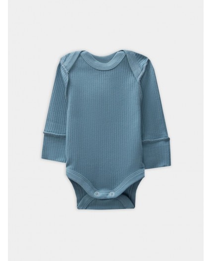 Боди ежики на мяте +пыльная бирюза