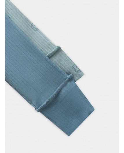 Боди ежики на мяте +пыльная бирюза