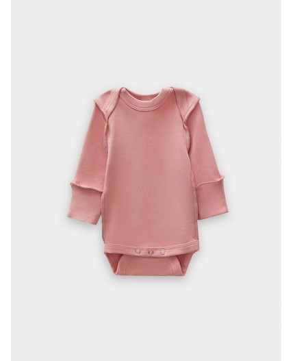 Боди котики на розовом +розово -корич. +серый