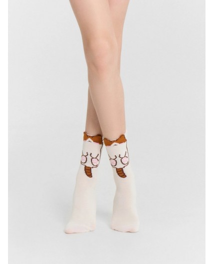 Носки молочный