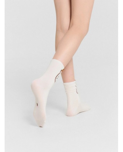 Носки молочный