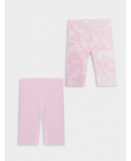 Шорты орхидея +бело -розовые разводы