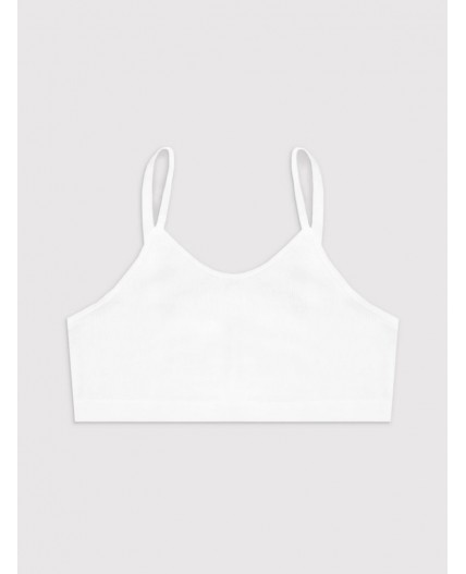 Бюстье белый