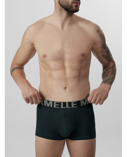 Трусы зеленый бархат + черный