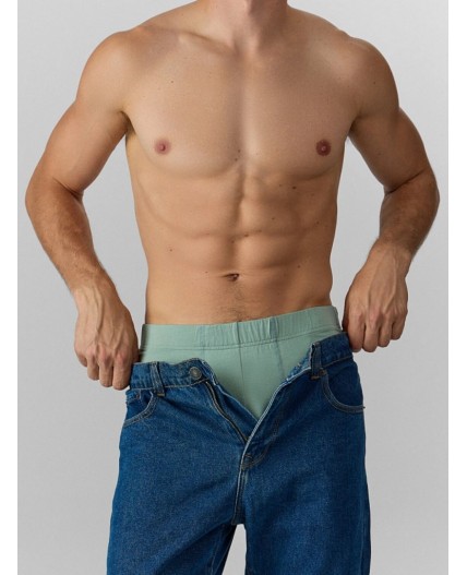 Трусы зеленый лед +печать