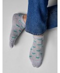 Носки серый меланж