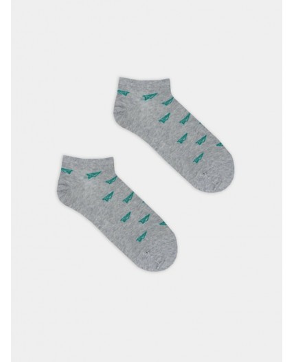 Носки серый меланж