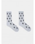 Носки св.серый меланж