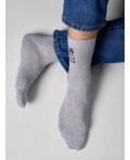 Носки серый меланж