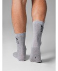 Носки серый меланж