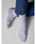 Носки св.серый меланж