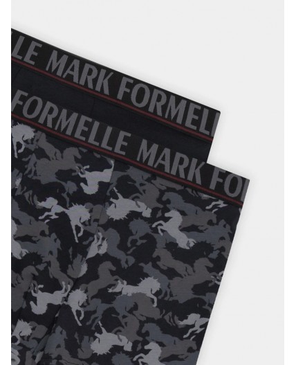 Трусы лошади на черном +черный